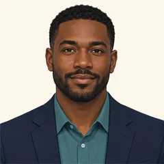 Illustrated portrait of Marcus Reed